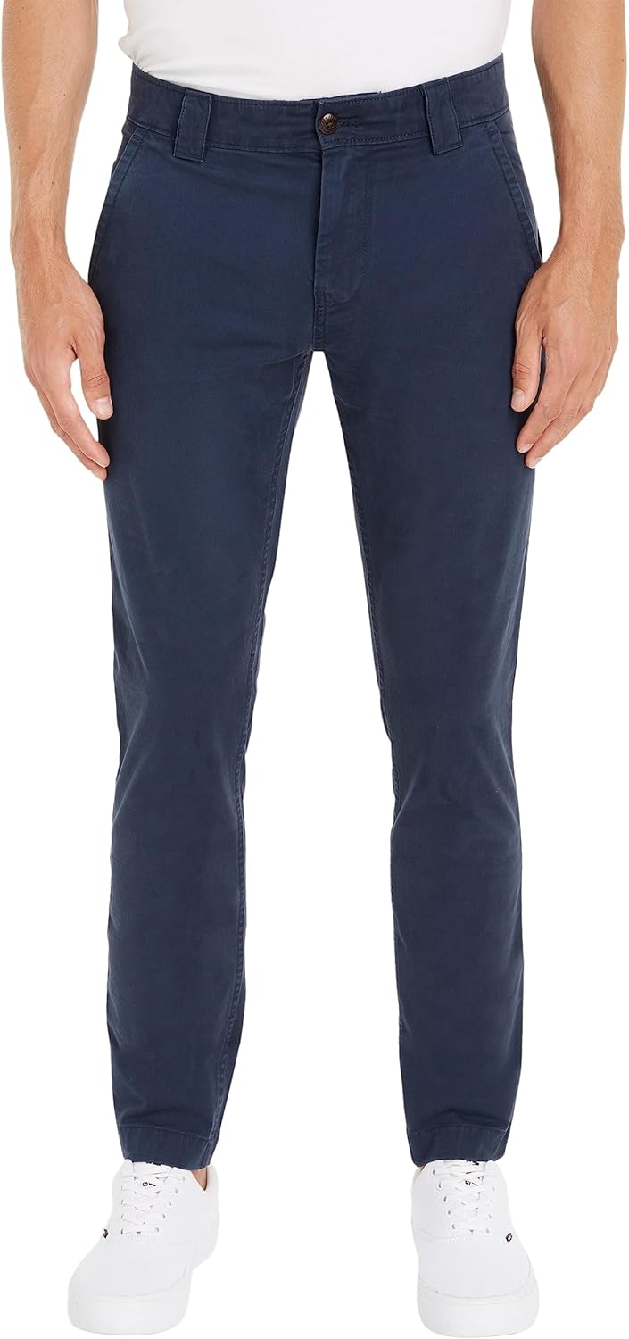 Tommy Jeans Herren Chino Hose TJM Scanton Chino Pant Slim Fit, Blau (Twilight Navy), 33W/30L40,50€ statt 99,90€➡️ https://www.amazon.de/dp/B08FC6JCY4/?tag=preisfehlerheute-21
