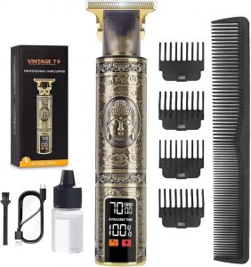 MZGO Elektrischer Rasierer Herren Barttrimmer Haartrimmer Trimmer Haarschneidemaschine Bartschneider Konturen Langhaarschneider Akku LCD-Display Geschenk Antikgold19,99&euro; statt 49,99&euro;➡️ https://www.amazon.de/dp/B0FV32B56D/?tag=preisfehlerheute-21