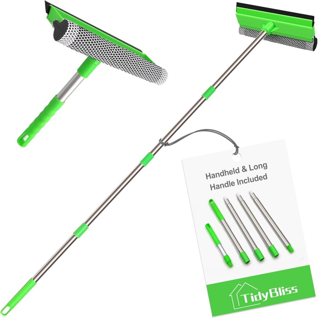 👑 Fensterputzer mit Schwamm und Rakel, 143 cm Langem Stiel Fensterreiniger Set Fensterwischer für Spiegel Duschtür Glaswand Auto Windschutzscheibe Haus Küche (Grün)10,99€ statt 13,99€ – 22,0 🔥🚚 Verkauft von TidyBliss DE und Versand durch Amazon59 Bewertungen: 3.9 / 5.0 ⭐️⭐️⭐️⭐️🛒 zu Amazon https://www.amazon.de/dp/B0FCRRV4D4/?tag=preisfehlerheute-21
