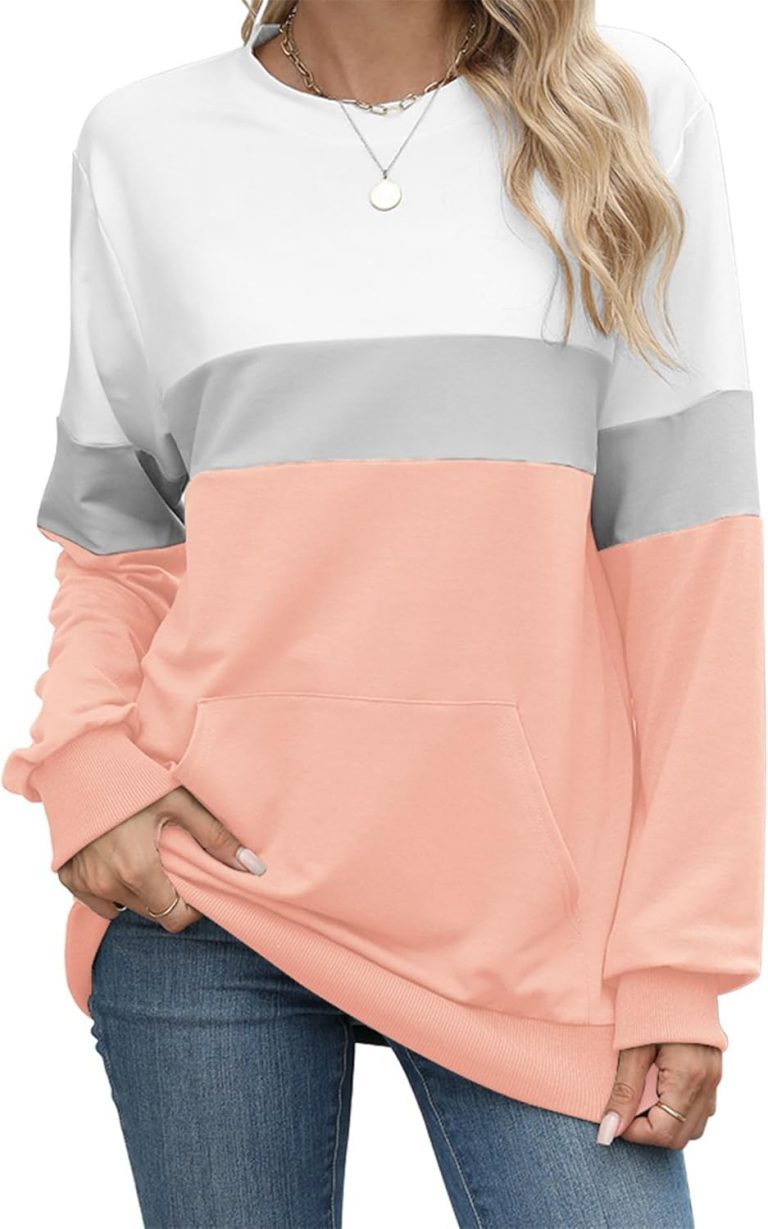 TMEOG Sweatshirt Damen Ohne Kapuze Rundhals Langarmshirt Pullover Lässig Niedlich Oberteile Herbst (Mehrfarbig M)8.49€ ➡️ https://www.amazon.de/dp/B0FCMCLC19/?tag=preisfehlerheute-21