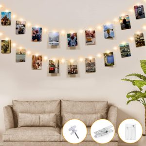 🤴 kolpop Lichterkette mit Klammern f&uuml;r Fotos 5M 50LED Foto Batteriebetriebene Fotoclips f&uuml;r Wohnzimmer, Weihnachten, Hochzeiten, Party Bilder Aufh&auml;ngen8,47&euro; statt 12,99&euro; - 35,00 % 🔥🚚 Verkauft von Lijiamei und Versand durch Amazon5,930 Bewertungen: 4.4 / 5.0 ⭐️⭐️⭐️⭐️🛒 zu Amazon https://www.amazon.de/dp/B07Z8NC2KG/?th=1&amp%3Bpsc=1&amp%3Btag=preisfehlerheute-21&tag=preisfehlerheute-21
