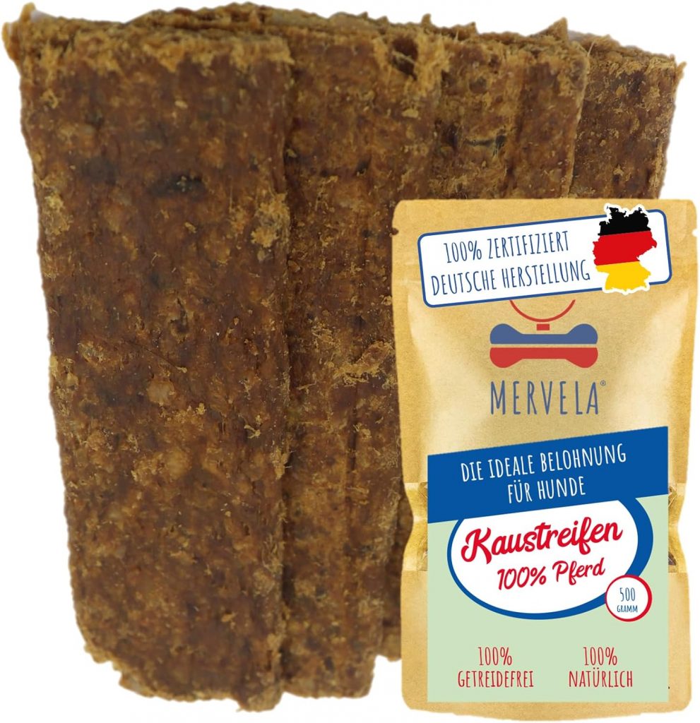 👑 MERVELA® Pferd Fleischstreifen | 500 Gramm [Qualität aus Deutschland ] für Allergiker Hunde | Belohnung | Trainingssnack | getreidefrei | Hundesnack20,74€ statt 27,95€ – 26,0 🔥🚚 Verkauft von Ihr MERVELA Team und Versand durch Amazon58 Bewertungen: 4.2 / 5.0 ⭐️⭐️⭐️⭐️🛒 zu Amazon https://www.amazon.de/dp/B00YWC4YAE/?tag=preisfehlerheute-21