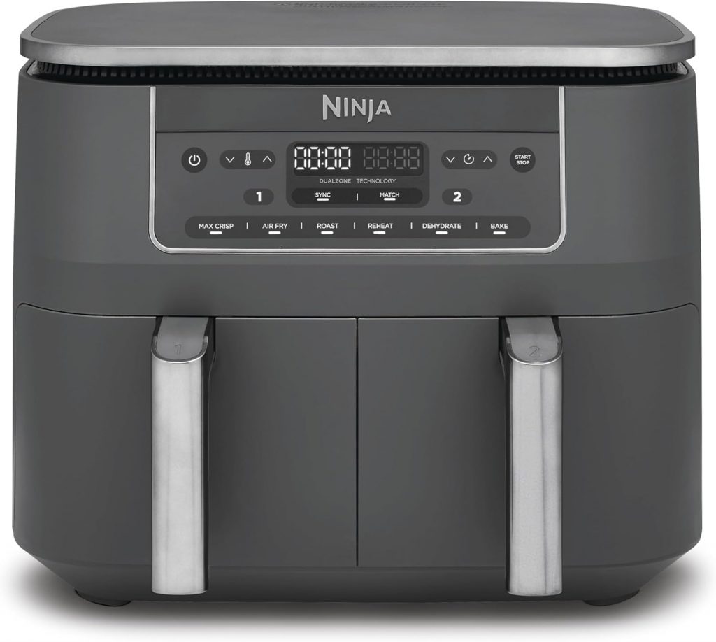 Ninja Dual Zone Digital Air Fryer, 2 Schubladen, 6-in-1, 7,6L, DZ