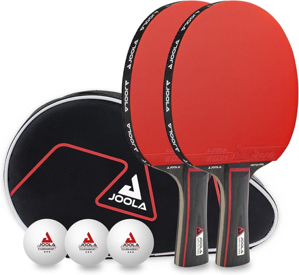🤴 JOOLA Tischtennis Set Duo PRO 2 Tischtennisschläger + 3 Tischtennisbälle + Tischtennishülle, rot/schwarz, 6-teilig28,16€ statt 42,90€ - 35,00 % 🔥🚚 Verkauft durch Amazon und Versand durch Amazon2,334 Bewertungen: 4.6 / 5.0 ⭐️⭐️⭐️⭐️⭐️🛒 zu Amazon https://www.amazon.de/dp/B095CMWZDZ/?amp%3Btag=preisfehlerheute-21&%3Bamp%3Bth=1&%3Bamp%3Bpsc=1&tag=preisfehlerheute-21