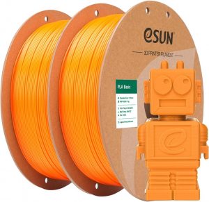 eSUN PLA Filament 1.75mm, PLA Basic 3D Drucker Filament Ma&szlig;genauigkeit +/- 0.03mm, 1KG pro Spule, 2 Spulen 3D Druck 3D Filament, Orange-2KG15,76&euro; statt 29,99&euro;➡️ https://www.amazon.de/dp/B0F6L1RXGZ/?tag=preisfehlerheute-21