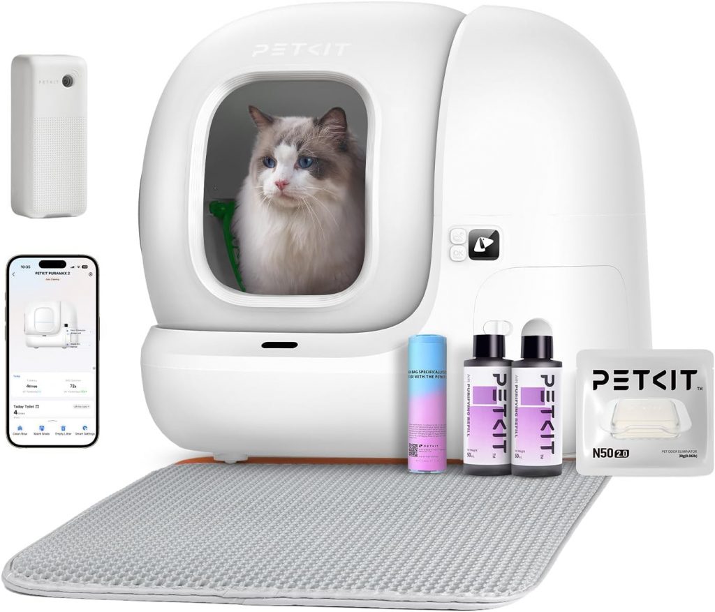 🤴 PETKIT Pura Max 2 Selbstreinigende Katzentoilette, 76L Katzenklo Selbstreinigend,xSecure,Geruchsbeseitigung,App-Steuerung,Große Fassungsvermögen,Automatisches Katzenklo für Mehrere Katzen396,94€ statt 599,00€ – 34,0 🔥🚚 Verkauft von PETKIT-de und Versand durch Amazon2,133 Bewertungen: 4.2 / 5.0 ⭐️⭐️⭐️⭐️🛒 zu Amazon https://www.amazon.de/dp/B0D9QJZ7FG/?tag=preisfehlerheute-21