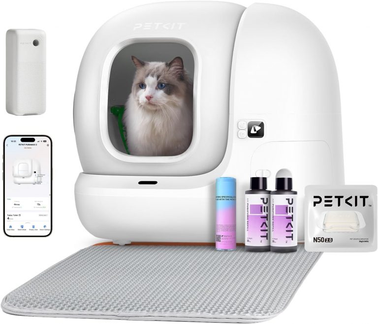 🤴 PETKIT Pura Max 2 Selbstreinigende Katzentoilette, 76L Katzenklo Selbstreinigend,xSecure,Geruchsbeseitigung,App-Steuerung,Große Fassungsvermögen,Automatisches Katzenklo für Mehrere Katzen396,94€ statt 599,00€ - 34,00 % 🔥🚚 Verkauft von PETKIT-de und Versand durch Amazon2,133 Bewertungen: 4.2 / 5.0 ⭐️⭐️⭐️⭐️🛒 zu Amazon https://www.amazon.de/dp/B0D9QJZ7FG/?amp%3Btag=preisfehlerheute-21&tag=preisfehlerheute-21