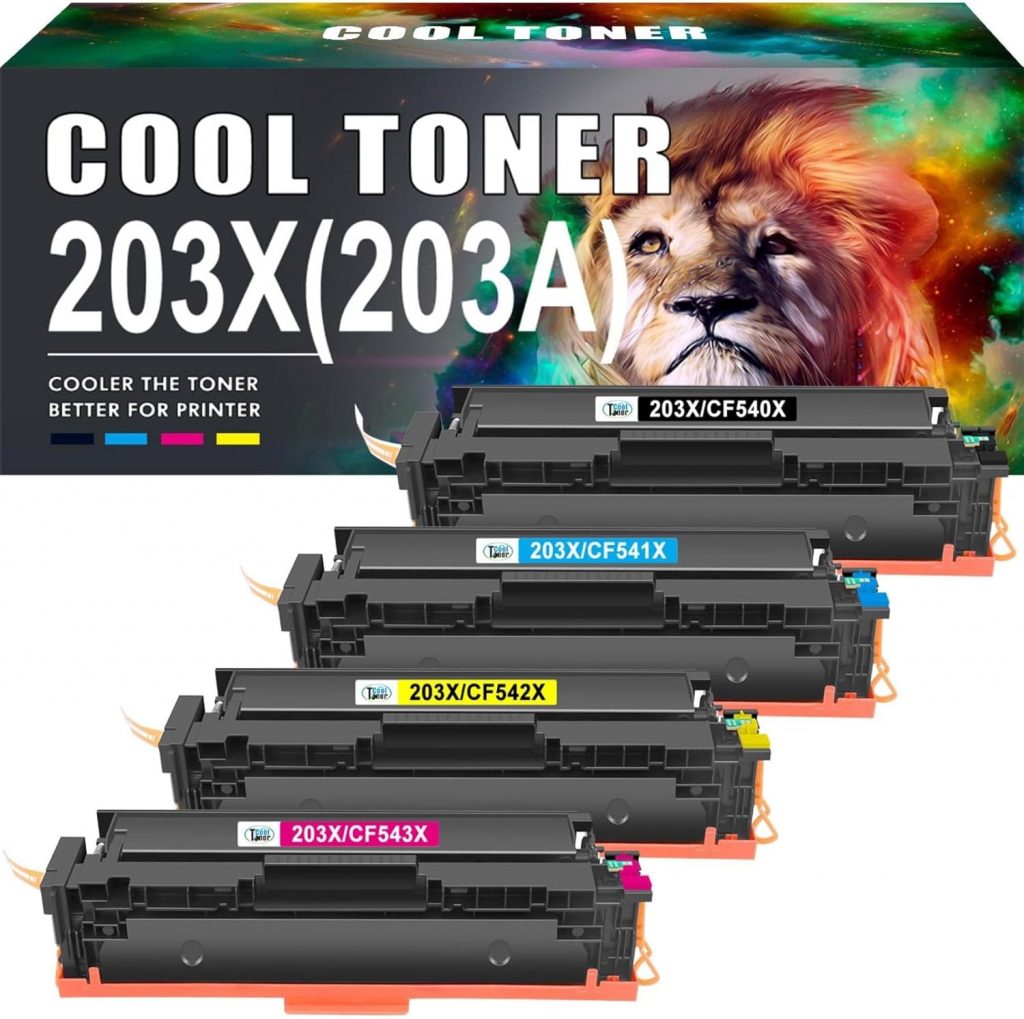 👑 203X 203A Tonerkartusche Kompatible für HP 203X 203A 203 CF540X CF540A für HP Color LaserJet Pro MFP M281fdw M281fdn M280nw M281cdw M281 M254dw M254nw M254dn M254 Schwarz Cyan Gelb Magenta Toner Set45,48€ statt 69,98€ - 36,00 % 🔥🚚 Verkauft von Easily_Color und Versand durch Amazon1,380 Bewertungen: 4.1 / 5.0 ⭐️⭐️⭐️⭐️🛒 zu Amazon https://www.amazon.de/dp/B087J8ZW4J/?amp%3Btag=preisfehlerheute-21&tag=preisfehlerheute-21