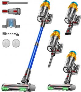 👑 Akku Staubsauger, 50KPA/600W/70Mins Staubsauger Kabellos mit Selbststehend, 1,8L Gro&szlig;er Staubbecher, Anti-Tangle-B&uuml;rste, 8-stufiges Filtersystem Gr&uuml;nes Licht f&uuml;r Hartb&ouml;den Teppiche Tierhaare139,99&euro; statt 229,99&euro; - 40,00 % 🔥🚚 Verkauft von Jooupow und Versand durch Amazon793 Bewertungen: 4.8 / 5.0 ⭐️⭐️⭐️⭐️⭐️🛒 zu Amazon https://www.amazon.de/dp/B0FP49Q1Q2/?tag=preisfehlerheute-21