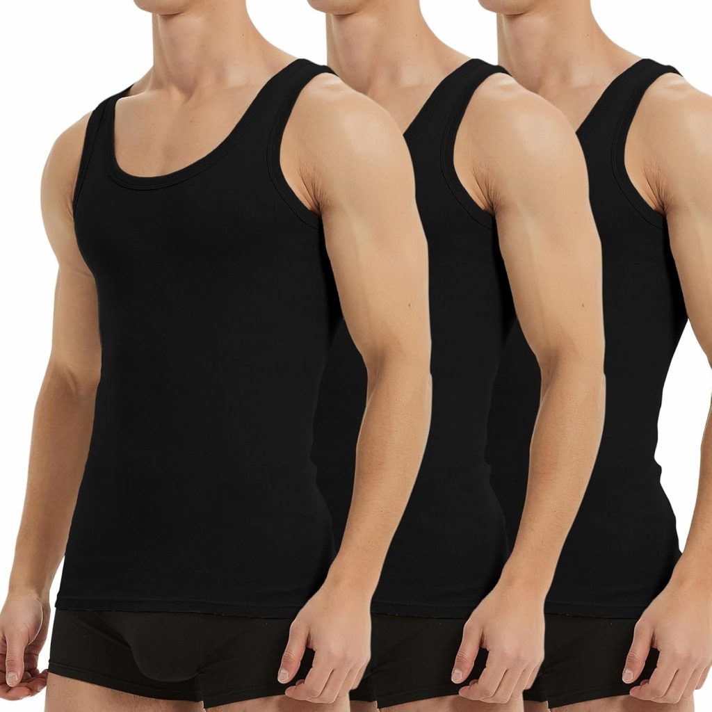 Falechay Unterhemd Herren Tank Top 3er Pack Baumwolle Feinripp ärmellos Muskelshirtst Männer Sportunterhemden Schwarz XL14,24€ statt 33,99€➡️ https://www.amazon.de/dp/B0CHMHNPM8/?tag=preisfehlerheute-21