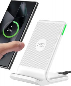 INIU Wireless Charger Stand, [Wei&szlig;e, 15W] Induktive Ladestation Schnelles Qi Zertifiziert f&uuml;r iPhone 17 16 15 14 13 12 Pro Max Samsung Galaxy S23 S22 Google Pixel7.19&euro; statt 19.99&euro;🏷️ Coupon anwenden➡️ https://www.amazon.de/dp/B0DD739LMT/?tag=preisfehlerheute-21