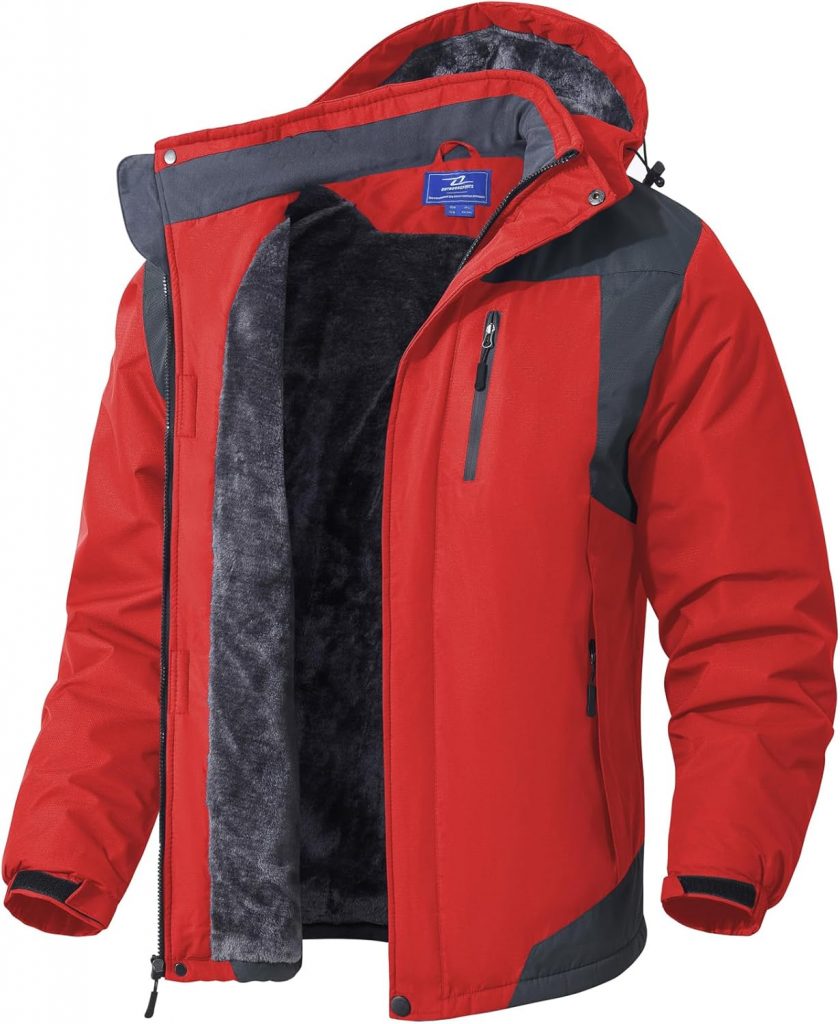 👑 SPOSULEI Herren Winter Fleecejacke Warme Verdickt Gefüttert Skijacke Outdoor Winddicht Wasserdicht Jacke mit Abnehmbarer Kapuze für Wandern49,99€ statt 89,99€ – 45,0 🔥🚚 Verkauft von EU-SHANYI und Versand durch Amazon1,917 Bewertungen: 4.0 / 5.0 ⭐️⭐️⭐️⭐️🛒 zu Amazon https://www.amazon.de/dp/B0B715FDJW/?th=1&tag=preisfehlerheute-21#038;psc=1&tag=preisfehlerheute-21
