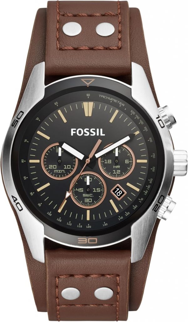 🤴 Fossil Coachman Uhr für Herren, Quarz-Chronographenwerk mit Lederarmband75,90€ statt 183,45€ - 59,00 % 🔥🚚 Verkauft durch Amazon und Versand durch Amazon17,519 Bewertungen: 4.6 / 5.0 ⭐️⭐️⭐️⭐️⭐️🛒 zu Amazon https://www.amazon.de/dp/B00DUCIMCI/?amp%3Btag=preisfehlerheute-21&%3Bamp%3Bth=1&%3Bamp%3Bpsc=1&tag=preisfehlerheute-21