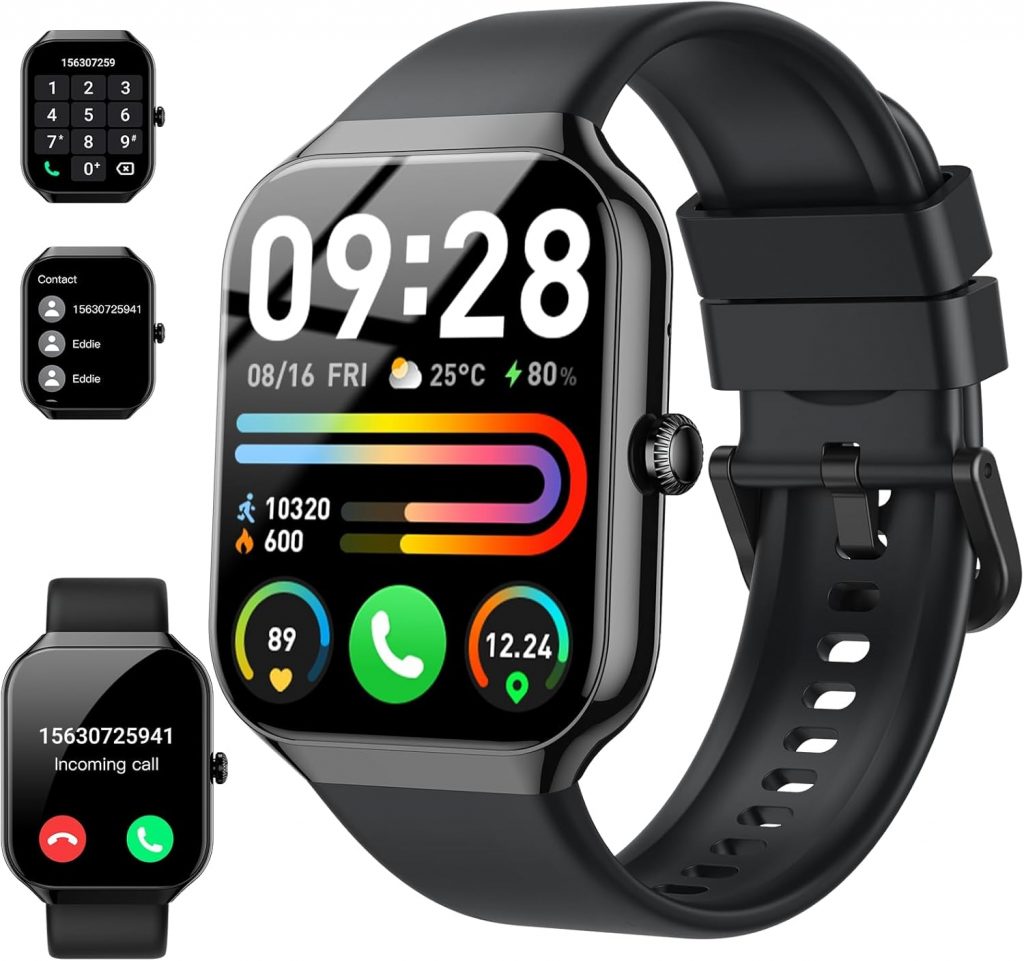 Motast 2025 Smartwatch Damen Herren,1,96" Smart Watch, Telefonfunktion,115+ Sportmodi Schrittzähler Armbanduhr, Herzfrequenz/SpO2/Schlafmonitor Fitnessuhr, IP68 Wasserdicht Sportuhr für Android iOS24,99€ statt 99,99€➡️ https://www.amazon.de/dp/B0FXLT2MJV/?tag=preisfehlerheute-21