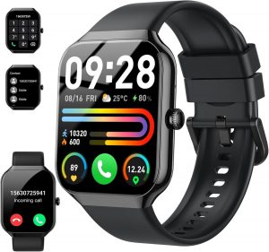 Motast 2025 Smartwatch Damen Herren,1,96" Smart Watch, Telefonfunktion,115+ Sportmodi Schrittz&auml;hler Armbanduhr, Herzfrequenz/SpO2/Schlafmonitor Fitnessuhr, IP68 Wasserdicht Sportuhr f&uuml;r Android iOS24,99&euro; statt 99,99&euro;➡️ https://www.amazon.de/dp/B0FXLT2MJV/?tag=preisfehlerheute-21