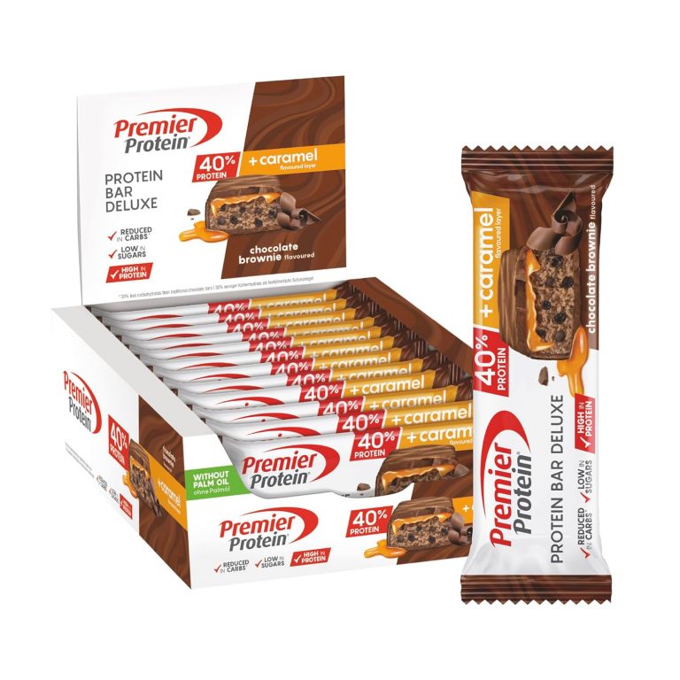 Premier Protein - Protein Bar Deluxe 40% - Chocolate Brownie - 12x50g - Low sugar - Low Carb - palmölfrei8.98€ statt 19.90€➡️ https://www.amazon.de/dp/B09GFHBWRL/?tag=preisfehlerheute-21