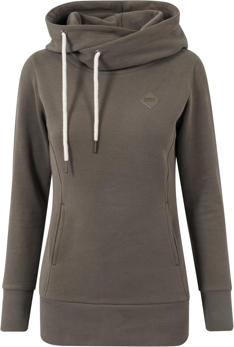 Urban Classics Damen Kapuzenpullover Ladies Long Logopatch Hoody, Gr. X-Small, Grün (Olive 176)11.30€ statt 49.90€➡️ https://www.amazon.de/dp/B01HUNHAUW/?tag=preisfehlerheute-21