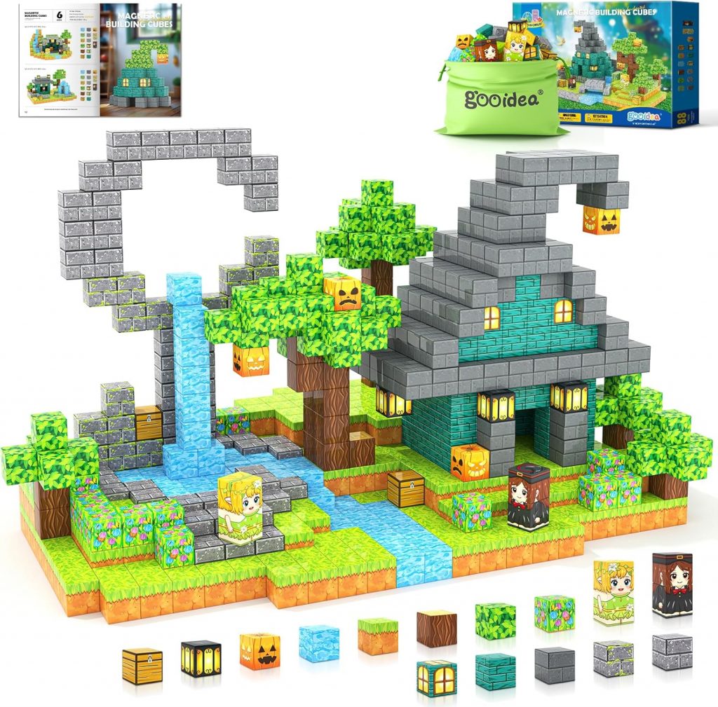 👑 Magnetische Bausteine Spielzeug, Mine Magworld Magie Verzaubertes Gebäude Handwerk, Magnetisches Spielzeug für Jungen und Mädchen ab 3 Jahren, Geschenk für Kinder im Alter von 3 4 5 6 7 819,98€ statt 29,99€ – 34,0 🔥🚚 Verkauft von Nuoline-EU und Versand durch Amazon500 Bewertungen: 4.7 / 5.0 ⭐️⭐️⭐️⭐️⭐️🛒 zu Amazon https://www.amazon.de/dp/B0DNF62JTJ/?th=1&tag=preisfehlerheute-21#038;psc=1&tag=preisfehlerheute-21