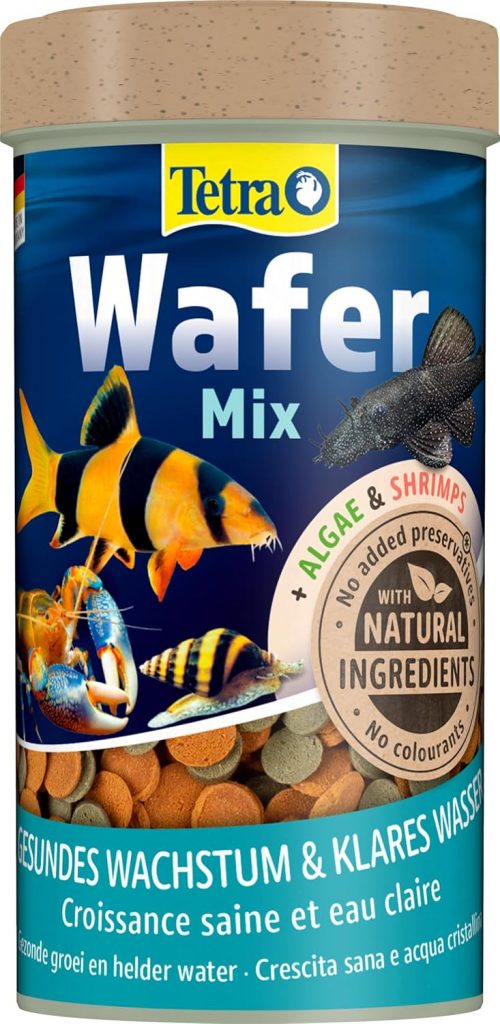 🤴 Tetra Wafer Mix – Fischfutter für alle Bodenfische (z.B. Welse) und Krebse, für gesundes Wachstum und Vitalität, 250 ml Dose7,79€ statt 12,69€ – 39,0 🔥🚚 Verkauft durch Amazon und Versand durch Amazon4,876 Bewertungen: 4.8 / 5.0 ⭐️⭐️⭐️⭐️⭐️🛒 zu Amazon https://www.amazon.de/dp/B000LXV0SM/?th=1&tag=preisfehlerheute-21#038;psc=1&tag=preisfehlerheute-21