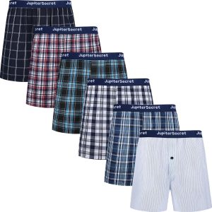 JupiterSecret Herren Boxershorts Baumwolle Unterhosen Männer 6er und 10er Pack Große Amerikanische Boxershorts, L19,99€ statt 28,99€➡️ https://www.amazon.de/dp/B0CTCZM1RM/?tag=preisfehlerheute-21
