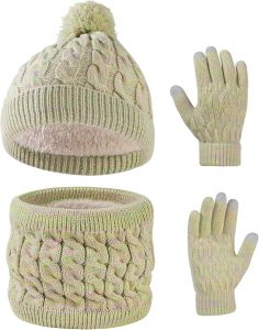 Waylipun Wintermütze Schal Handschuhe Set für Mädchen Jungen, 3 in 1 Warm Winte Strickmütze Kinder Mütze Set mit Plüsch Innenfutter für Kinder 3-10 Jahre (Grün-Mix)7.18€ statt 19.99€🏷️ Coupon anwenden➡️ https://www.amazon.de/dp/B0DD45Z1LM/?tag=preisfehlerheute-21