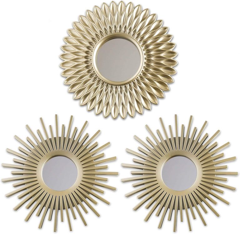 BONNYCO Spiegel Rund Gold 3 Stück. Spiegel Klein Wanddeko Wohnzimmer, Haus, Schlafzimmer. Wandspiegel zum Aufhängen Deko, Dekorative Wandspiegel Vintage. Originelles Geschenk für Frauen, Mama13,99€ statt 20,00€➡️ https://www.amazon.de/dp/B08PKT8BS9/?tag=preisfehlerheute-21