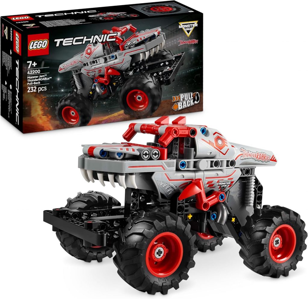 🤴 LEGO Technic Monster Jam ThunderROARus, Spielzeug-Monstertruck mit Rückziehfunktion, Bauspielzeug für Kinder, Geschenk für Jungen und Mädchen ab 7 Jahren 4220020,99€ statt 27,99€ - 26,00 % 🔥🚚 Verkauft durch Amazon und Versand durch Amazon756 Bewertungen: 4.8 / 5.0 ⭐️⭐️⭐️⭐️⭐️🛒 zu Amazon https://www.amazon.de/dp/B0DHSCCMB9/?amp%3Btag=preisfehlerheute-21&tag=preisfehlerheute-21