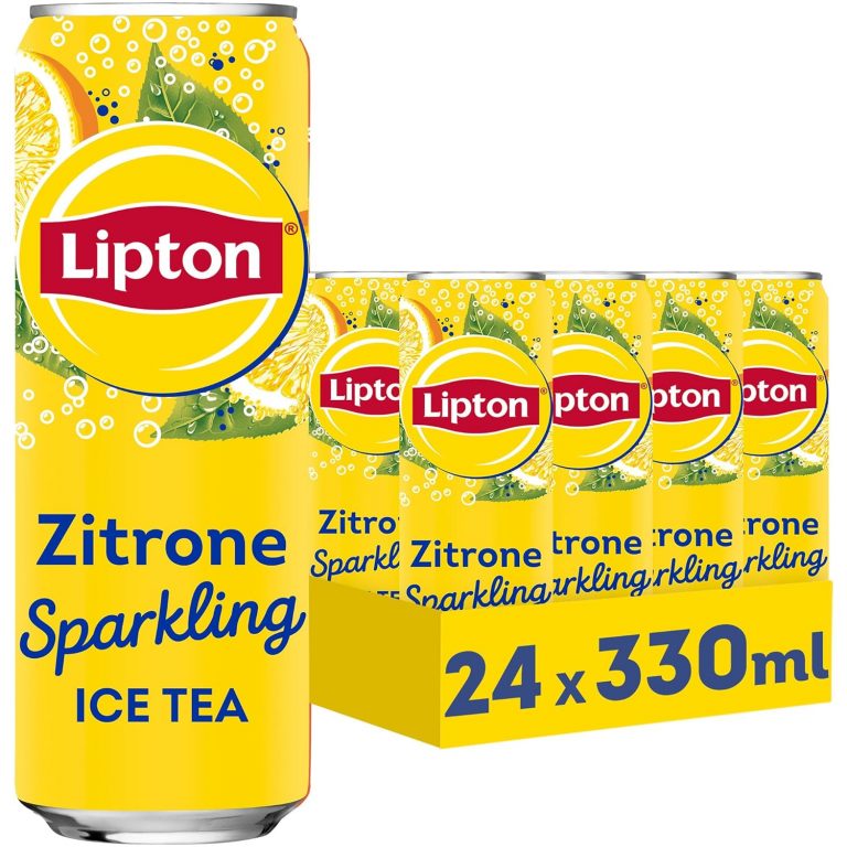 🤴 LIPTON ICE TEA Sparkling Lemon, Eistee mit Kohlensäure und Zitronen Geschmack, EINWEG Dose (24 x 0.33 l) (Verpackungsdesign kann abweichen)15,99€ statt 21,32€ - 25,00 % 🔥🚚 Verkauft durch Amazon und Versand durch Amazon2,794 Bewertungen: 4.6 / 5.0 ⭐️⭐️⭐️⭐️⭐️🛒 zu Amazon https://www.amazon.de/dp/B08YJ3CGG2/?amp%3Btag=preisfehlerheute-21&amp%3Bth=1&amp%3Bpsc=1&tag=preisfehlerheute-21