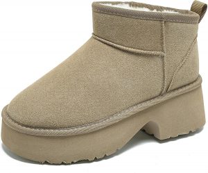 Mishansha Damen Winterstiefel Warm Chunky Heels Schneestiefel, Hellbraun 409,99€ statt 42,39€➡️ https://www.amazon.de/dp/B0FLDPJ35Z/?tag=preisfehlerheute-21