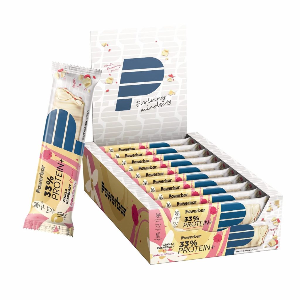 Powerbar - 33% Protein Plus - Vanilla Raspberry - 10x90g - High Protein Riegel - Whey&Casein Protein - palmölfrei - kollagenfrei11.70€ statt 29.90€🏷️ Coupon anwenden➡️ https://www.amazon.de/dp/B00K123FYK/?tag=preisfehlerheute-21