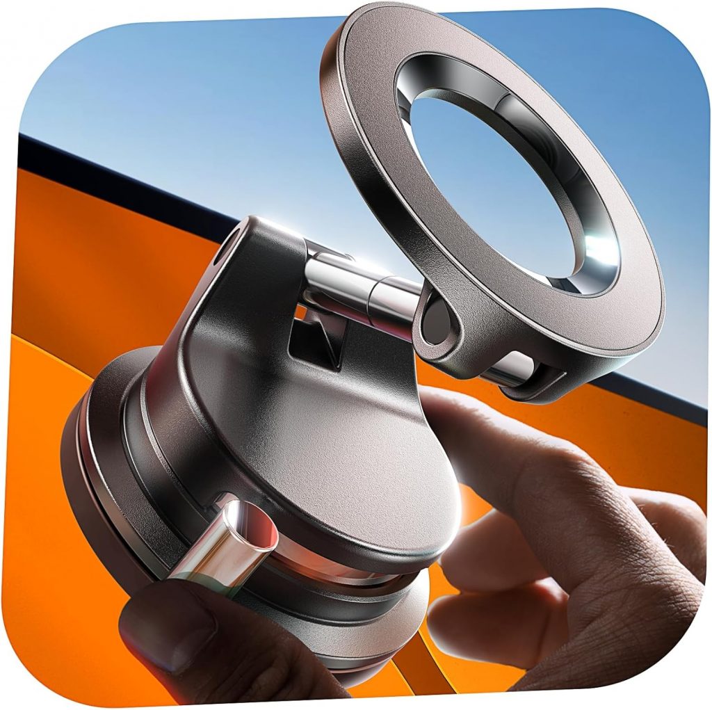 LISEN Vakuum Handyhalterung Auto Magnet – 2026 für Magsafe Autohalterung Saugnapf Handyhalterung Auto Magsafe, Magnetische Smartphone Halterung Auto Magnethalterung für iPhone 17 Pro Max Air 16 157.99€ statt 27.98€➡️ https://www.amazon.de/dp/B0F6NHW9MM/?tag=preisfehlerheute-21