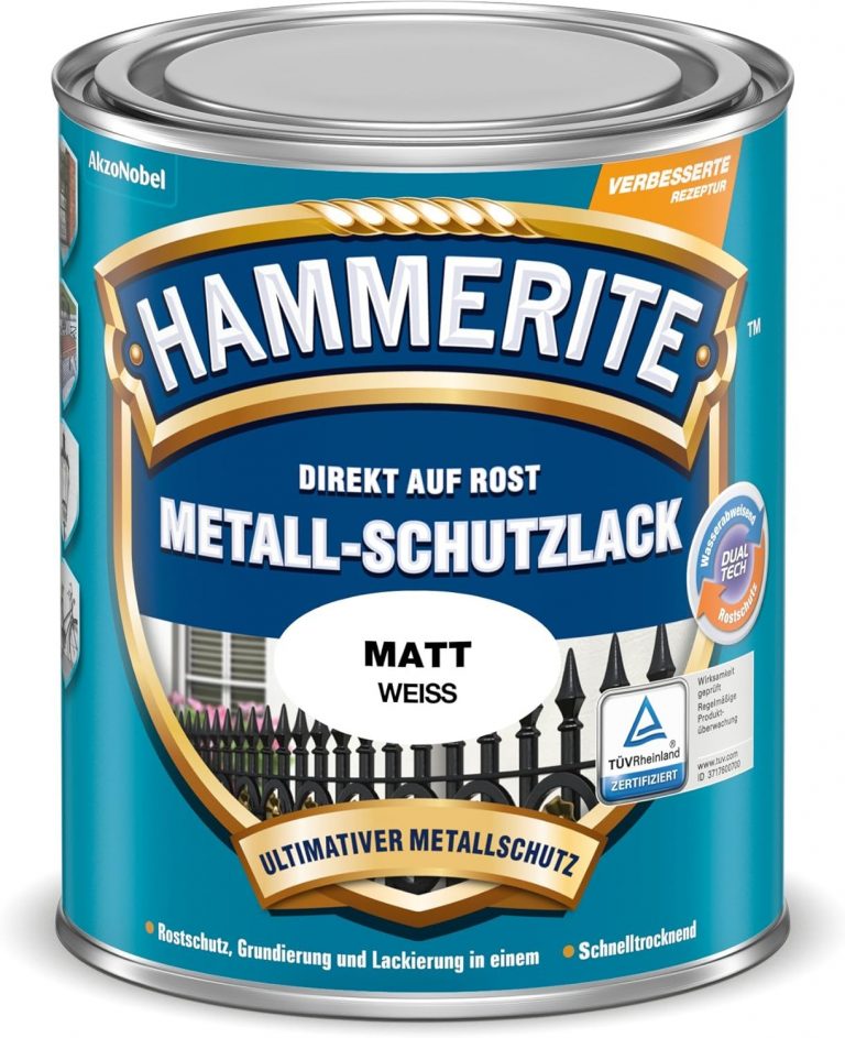 🤴 Hammerite Metallschutzlack Matt, 3in1- Rostschutz, Weiss, 750 ml17,95€ statt 24,95€ - 29,00 % 🔥🚚 Verkauft durch Amazon und Versand durch Amazon649 Bewertungen: 4.6 / 5.0 ⭐️⭐️⭐️⭐️⭐️🛒 zu Amazon https://www.amazon.de/dp/B00I5PE8DM/?amp%3Btag=preisfehlerheute-21&amp%3Bth=1&amp%3Bpsc=1&tag=preisfehlerheute-21