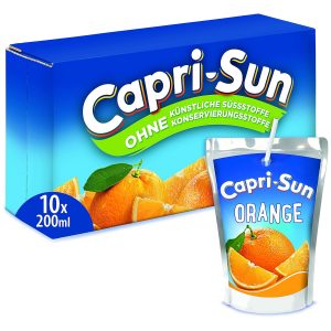 Capri-Sun Orange, 10 x 200ml3.18&euro; ➡️ https://www.amazon.de/dp/B013R513BY/?tag=preisfehlerheute-21