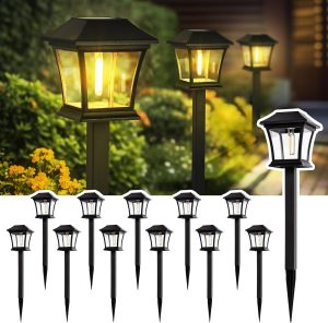 GIGALUMI Solarlampen für Außen,12 Stück Einzigartige Solarleuchten Garten Deko, Wasserdichte Solar Gartenleuchten für Garten, Terrasse, Landschaft, Gehweg, Warmweiß37,99€ ➡️ https://www.amazon.de/dp/B0DF268R9T/?tag=preisfehlerheute-21