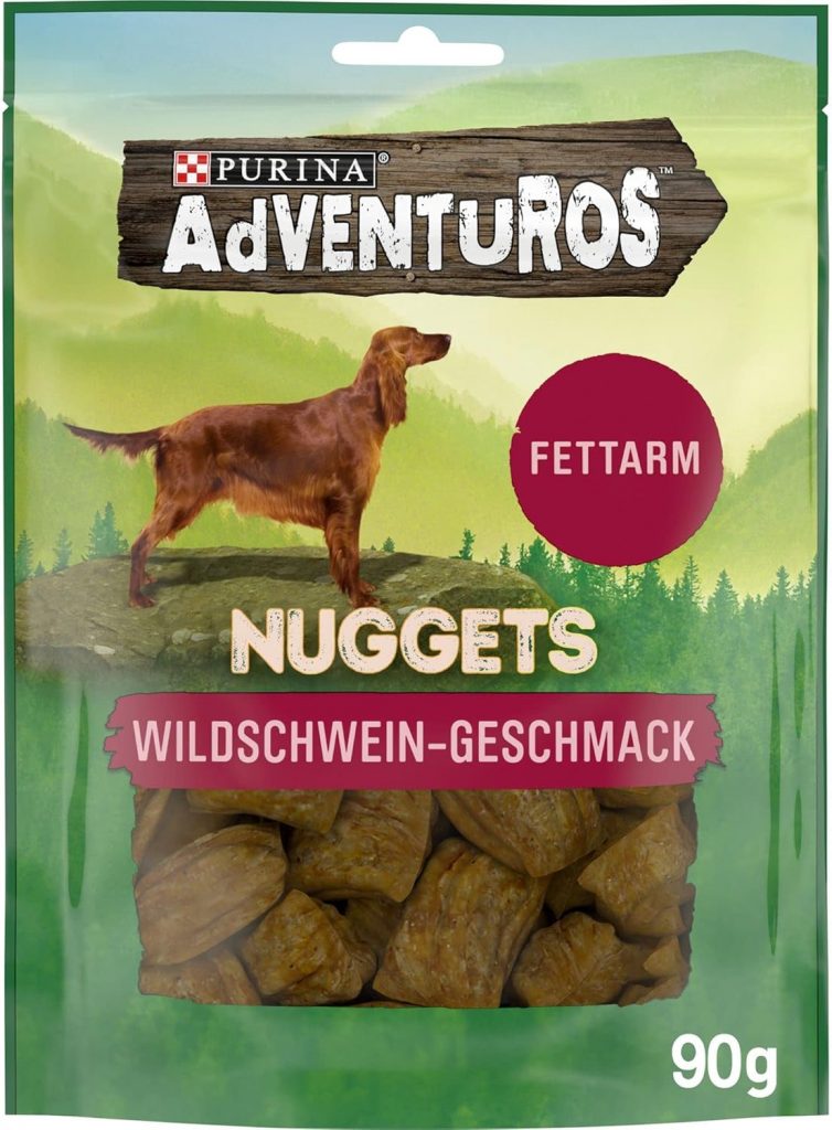 🤴 Adventuros Nuggets Hunderleckerli, mit Wildschwein, 6er Pack (6x90g)6,18€ statt 8,34€ – 26,0 🔥🚚 Verkauft durch Amazon und Versand durch Amazon1,190 Bewertungen: 4.7 / 5.0 ⭐️⭐️⭐️⭐️⭐️🛒 zu Amazon https://www.amazon.de/dp/B00SV3OFJ0/?th=1&tag=preisfehlerheute-21#038;psc=1&tag=preisfehlerheute-21