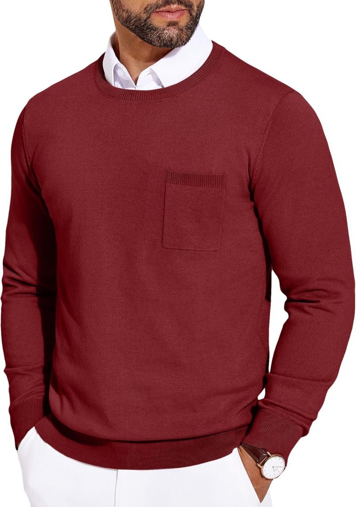 👑 COOFANDY Pullover Herren Langarm Rundhals Strickpullover Slim Fit Leichte Sweater mit Brusttasche6,99€ statt 27,99€ - 76,00 % 🔥🚚 Verkauft von COOFANDY EU und Versand durch Amazon173 Bewertungen: 4.2 / 5.0 ⭐️⭐️⭐️⭐️🛒 zu Amazon https://www.amazon.de/dp/B0D3CHK1WY/?amp%3Btag=preisfehlerheute-21&%3Bamp%3Bth=1&%3Bamp%3Bpsc=1&tag=preisfehlerheute-21