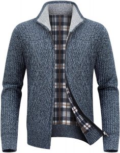 👑 KUDORO Strickjacke Trachtenjacke Herren Cardigan mit Reißverschluss Gestrickt Wintermantel Strickjacke Sweatjacke Winterjacke Mit Stehkragen Fleecejacke Langarm(Marineblau1,M)26,39€ statt 42,99€ - 39,00 % 🔥🚚 Verkauft von KUDORO und Versand durch Amazon409 Bewertungen: 4.3 / 5.0 ⭐️⭐️⭐️⭐️🛒 zu Amazon https://www.amazon.de/dp/B0C3B17YHR/?th=1&%3Bpsc=1&%3Btag=preisfehlerheute-21&tag=preisfehlerheute-21