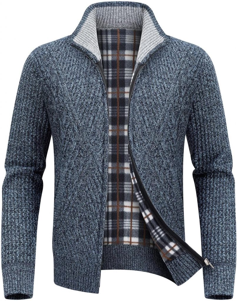 👑 KUDORO Strickjacke Trachtenjacke Herren Cardigan mit Reißverschluss Gestrickt Wintermantel Strickjacke Sweatjacke Winterjacke Mit Stehkragen Fleecejacke Langarm(Marineblau1,M)26,39€ statt 42,99€ - 39,00 % 🔥🚚 Verkauft von KUDORO und Versand durch Amazon409 Bewertungen: 4.3 / 5.0 ⭐️⭐️⭐️⭐️🛒 zu Amazon https://www.amazon.de/dp/B0C3B17YHR/?amp%3Btag=preisfehlerheute-21&%3Bamp%3Bth=1&%3Bamp%3Bpsc=1&tag=preisfehlerheute-21