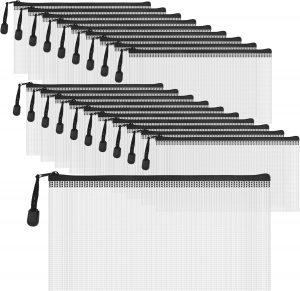 COWORK-UP 20 Stück Kleine Tasche mit Reissverschluss, 240x120 mm Stifteetui Reißverschlusstasche Dokumententasche Kunststoff Zip Beutel für Quittung, Arzneimittel, Schreibwaren und Allerlei Kleinkram17,98€ ➡️ https://www.amazon.de/dp/B0DXFB5539/?tag=preisfehlerheute-21