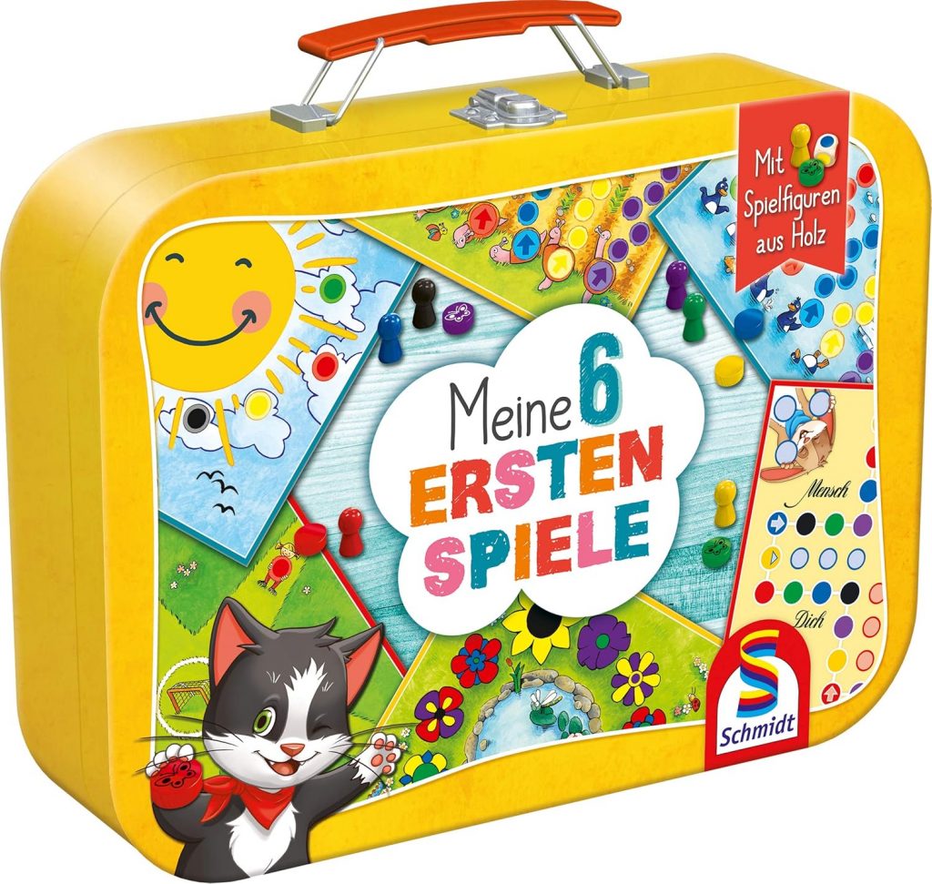 🤴 Schmidt Spiele 40591 Meine 6 Ersten Spiele Im Metallkoffer, Kinderspielesammlung, Bunt16,95€ statt 24,99€ - 33,00 % 🔥🚚 Verkauft durch Amazon und Versand durch Amazon1,645 Bewertungen: 4.6 / 5.0 ⭐️⭐️⭐️⭐️⭐️🛒 zu Amazon https://www.amazon.de/dp/B07GJHZQM6/?amp%3Btag=preisfehlerheute-21&tag=preisfehlerheute-21