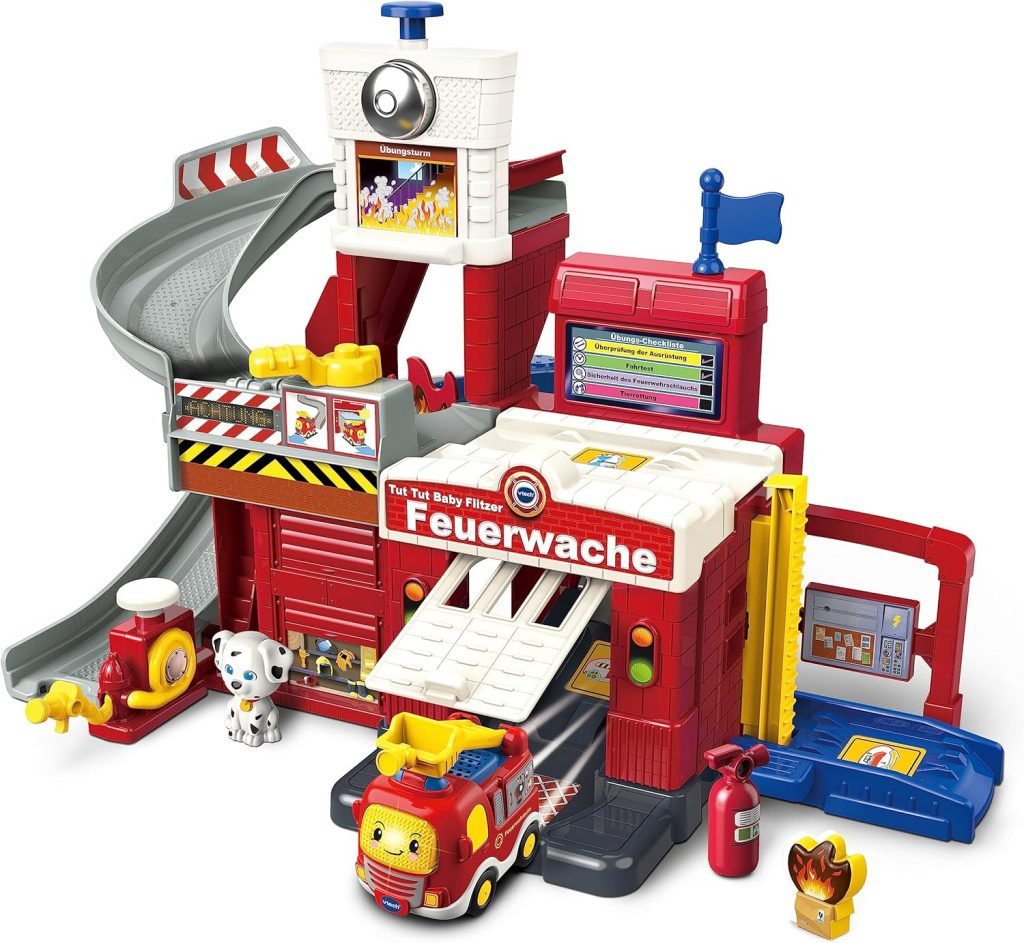 🤴 Vtech TUT TUT Baby Flitzer – Feuerwache – Interaktives Feuerwehr-Spielset mit beweglichen Elementen, Melodien und Liedern und TUT TUT Baby Flitzer Feuerwehrauto – Für Kinder von 1-5 Jahren27,99€ statt 49,99€ – 45,0 🔥🚚 Verkauft durch Amazon und Versand durch Amazon168 Bewertungen: 4.8 / 5.0 ⭐️⭐️⭐️⭐️⭐️🛒 zu Amazon https://www.amazon.de/dp/B0BWYWG55V/?tag=preisfehlerheute-21