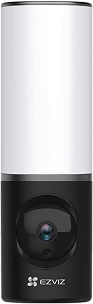 EZVIZ 4MP Floodlight, WLAN Überwachungskamera für den Außenbereich, Flutlicht mit Integrierter Beleuchtung, KI…