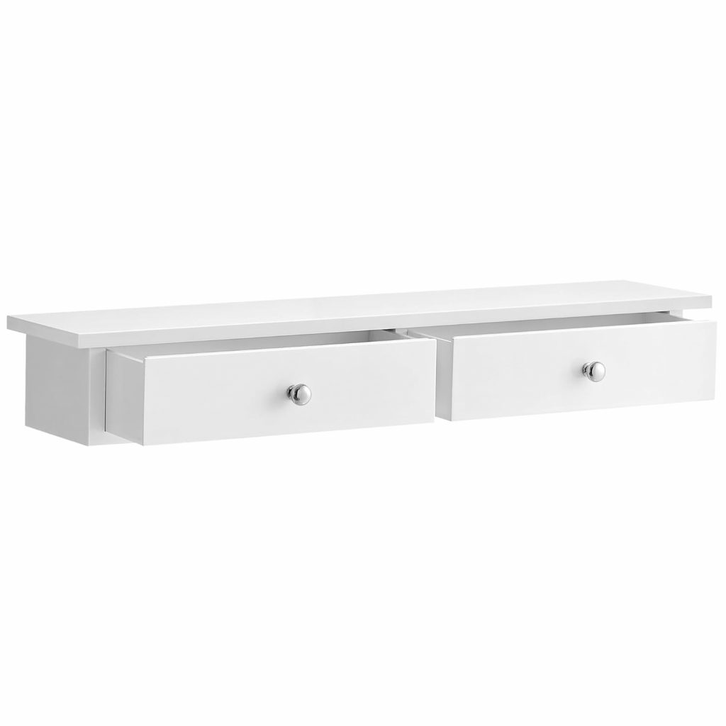 SONGMICS Wandregal, Schweberegal mit 2 Schubladen, bis 15 kg belastbar, 15 x 65 x 10 cm, für Flur, Wohnzimmer, Büro, einfache Montage, platzsparend, modern, weiß LWS65WT29,99€ statt 35,99€➡️ https://www.amazon.de/dp/B0771NLCBK/?tag=preisfehlerheute-21
