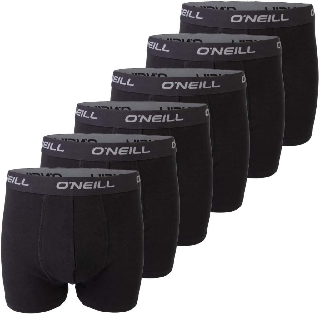 O'Neill Boxershorts Herren 6er Pack Baumwolle Uni Sport Boxer Männer Basic Trunk Unterwäsche, Größe:XXL, Vorteilspacks:6X Black (6990)28,23€ statt 34,99€➡️ https://www.amazon.de/dp/B0BVBX57X3/?tag=preisfehlerheute-21