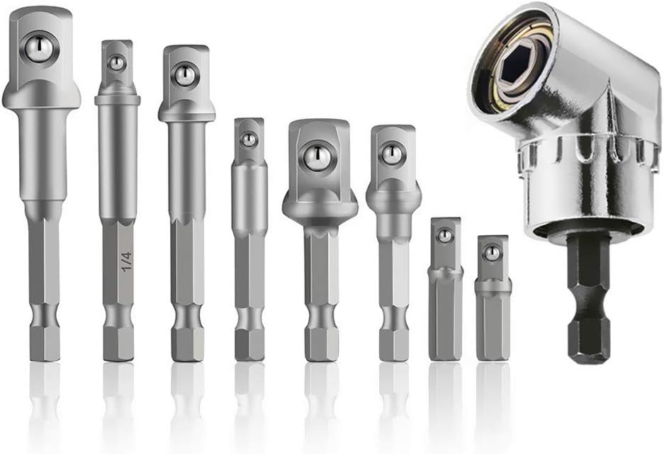 👑 8 teilig Stecknussadapter Akkuschrauber Stecknuss Adapter Socket Steckschlüssel Nuss Set für Bithalter(1/4,3/8,1/2 Zoll)+rechtwinklig Treiber Winkel Verlängerung Power Schraubendreher Bohrmaschine6,66€ statt 16,98€ – 61,0 🔥🚚 Verkauft von Newder und Versand durch Amazon6,202 Bewertungen: 4.2 / 5.0 ⭐️⭐️⭐️⭐️🛒 zu Amazon https://www.amazon.de/dp/B07YTVR56M/?th=1&tag=preisfehlerheute-21#038;psc=1&tag=preisfehlerheute-21