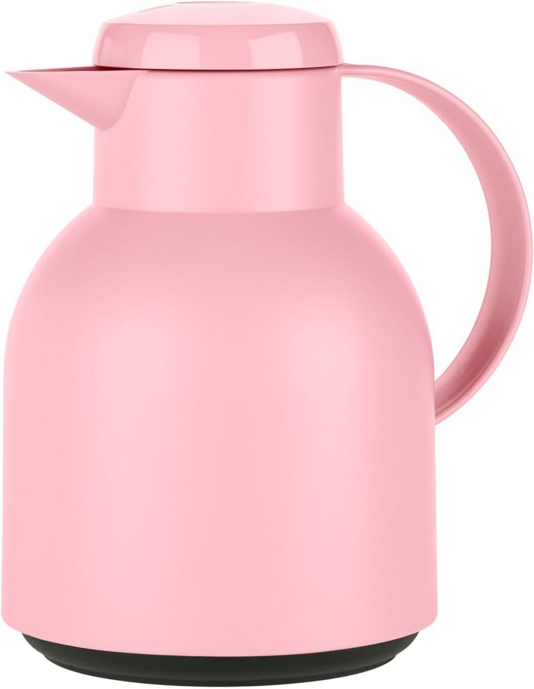 Emsa Samba Isolierkanne F40103 | 1 Liter | Kunststoff, Quick Press Verschluss | 100% dicht | 12h heiß, 24h kalt | Puderrosa, Puder Rosa10,47€ statt 11,29€➡️ https://www.amazon.de/dp/B07GW9TTTM/?tag=preisfehlerheute-21