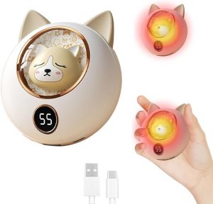 DAJASD 5000 MAh Handwärmer Elektrisch,Handwärmer Wiederaufladbar, Taschenwärmer Wiederverwendbar Mit 3 Wärmestufen Für Frauen Mann Familien Outdoor-Sportarten4.99€ statt 14.99€➡️ https://www.amazon.de/dp/B0FMNM5V91/?tag=preisfehlerheute-21