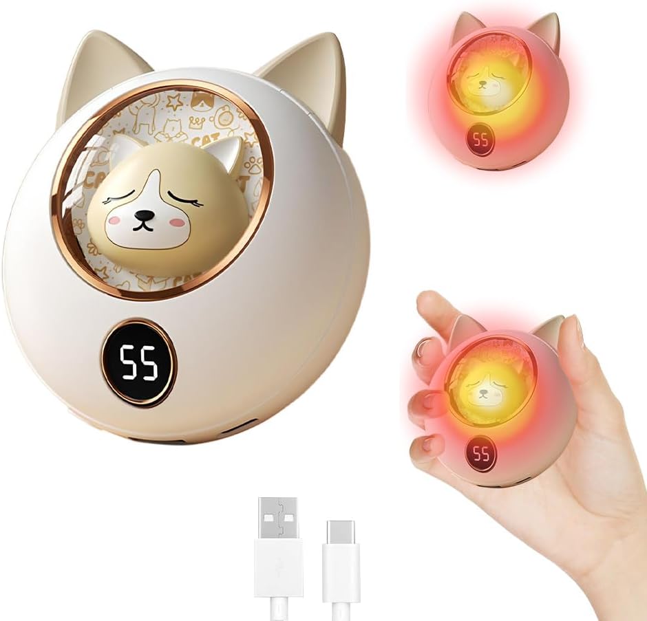 DAJASD 5000 MAh Handwärmer Elektrisch,Handwärmer Wiederaufladbar, Taschenwärmer Wiederverwendbar Mit 3 Wärmestufen Für Frauen Mann Familien Outdoor-Sportarten4.99€ statt 14.99€➡️ https://www.amazon.de/dp/B0FMNM5V91/?tag=preisfehlerheute-21