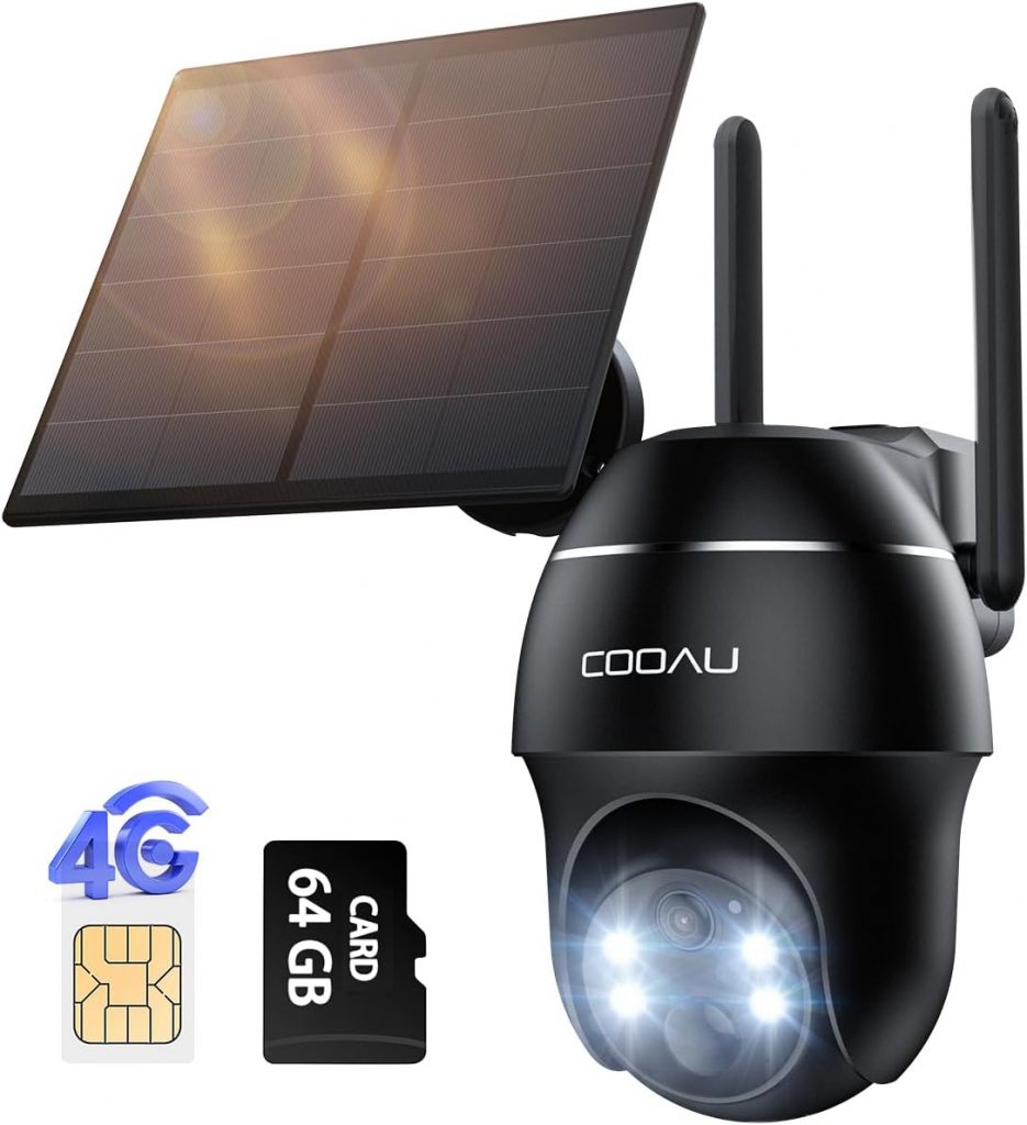 🤴 COOAU 4G LTE Überwachungskamera Aussen Akku mit SIM Karte+64GB Kartenspeicher+Solarpanel, Kamera überwachungs LTE,2K Kabellos Solar Kamera Outdoor mit Farb-Nachtsicht, PIR Personenerkennung, IP6644,64€ statt 59,99€ – 26,0 🔥🚚 Verkauft von COOAU-EU und Versand durch Amazon1,821 Bewertungen: 4.4 / 5.0 ⭐️⭐️⭐️⭐️🛒 zu Amazon https://www.amazon.de/dp/B09SB5Y9RY/?th=1&tag=preisfehlerheute-21#038;psc=1&tag=preisfehlerheute-21