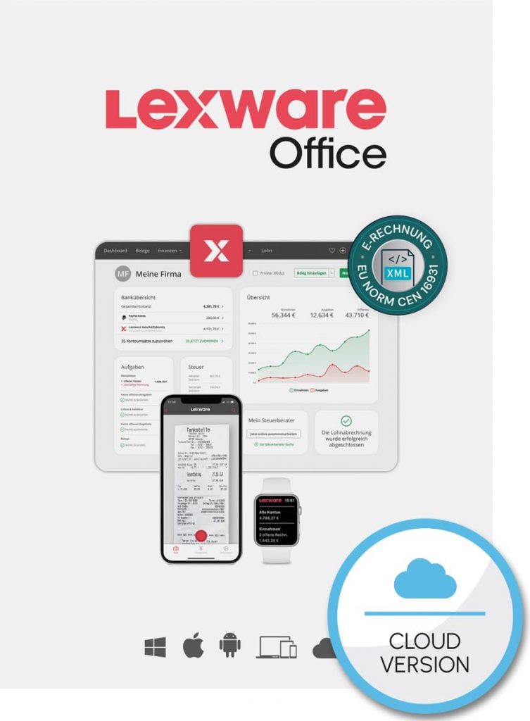 Lexware Office XL | Buchhaltung, E-Rechnungen, Angebote, Lohnabrechnung, Kundenverwaltung, Belege archivieren u.v.m. | 365-Tage Version | Aktivierungscode per Email268,99€ statt 469,80€➡️ https://www.amazon.de/dp/B0DYG4FCZM/?tag=preisfehlerheute-21